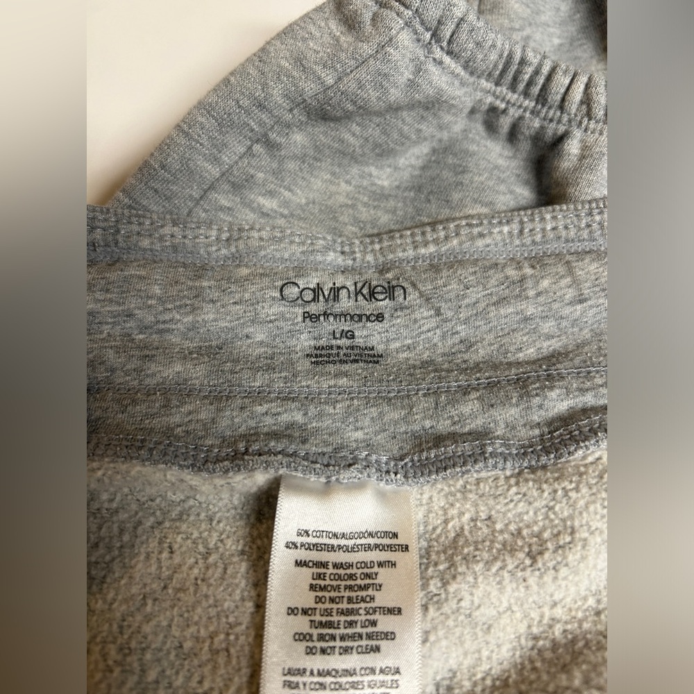 Calvin Klein Gray Jogger Pants - Picture 3 of 3